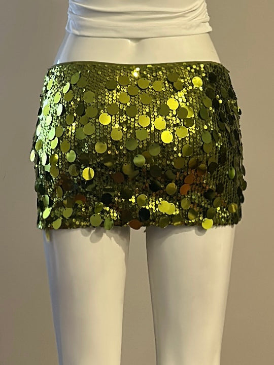 MINIFALDA SHINY TIRO BAJO