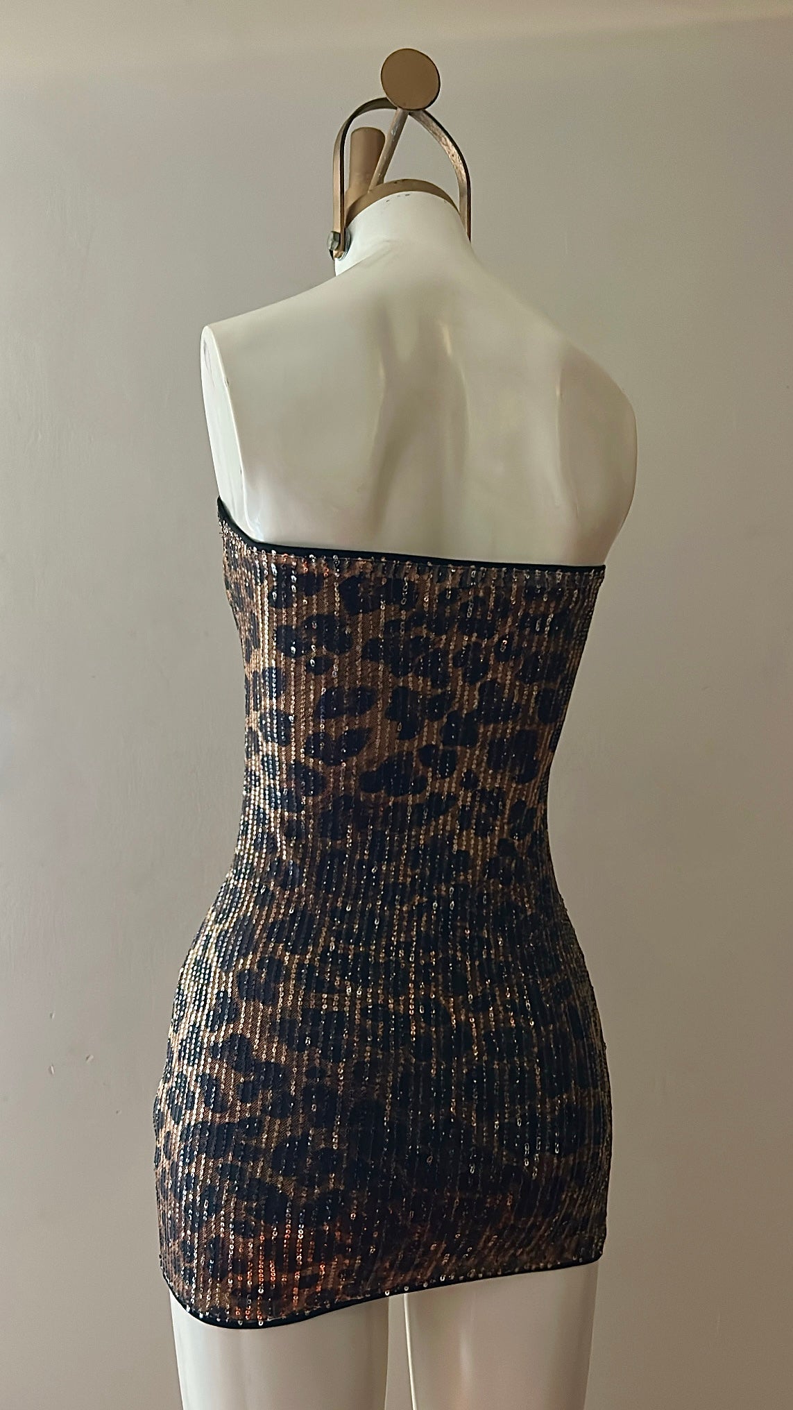 MINI VESTIDO LEOPARD