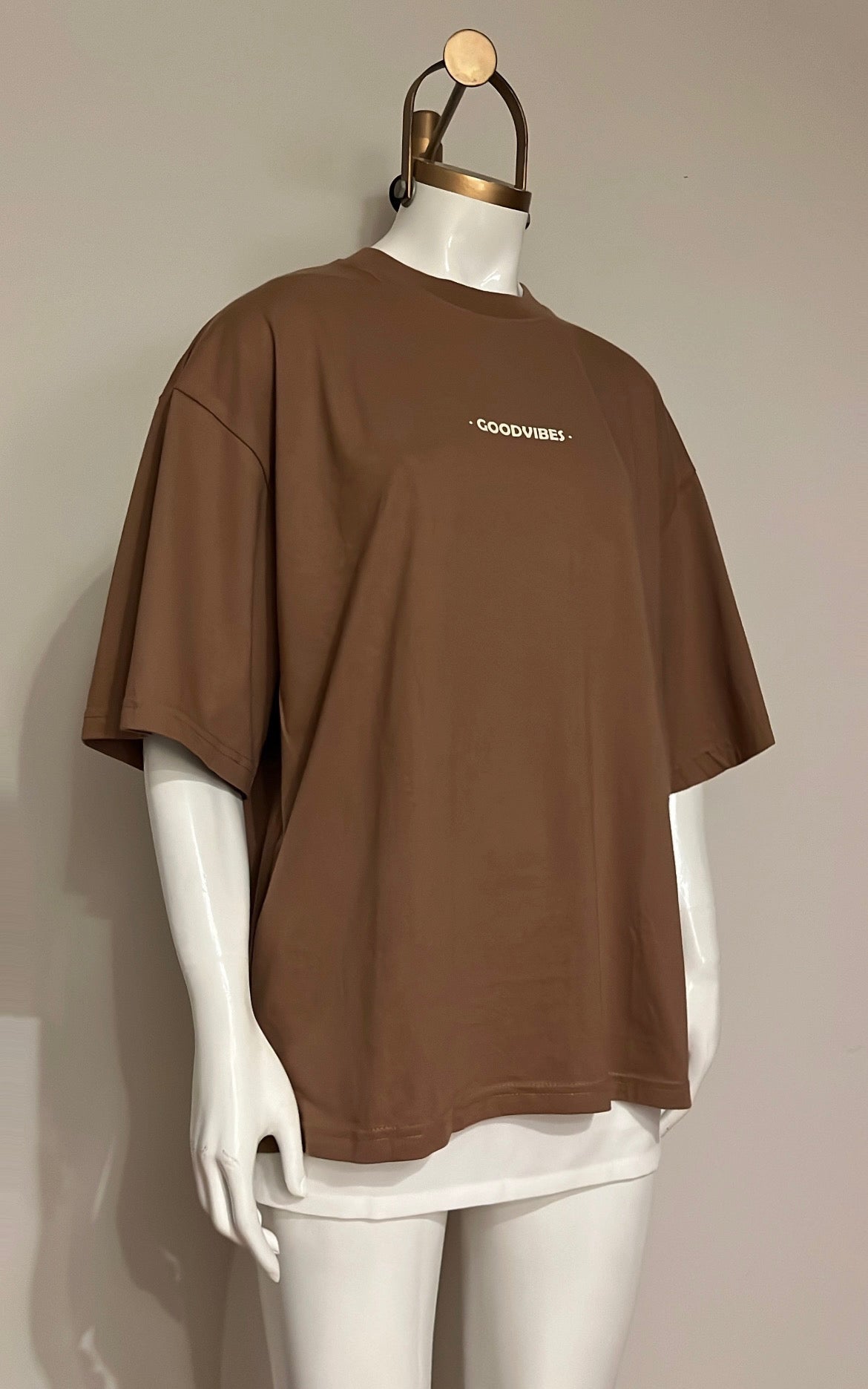 OVERSIZED GOOD VIBES POLO