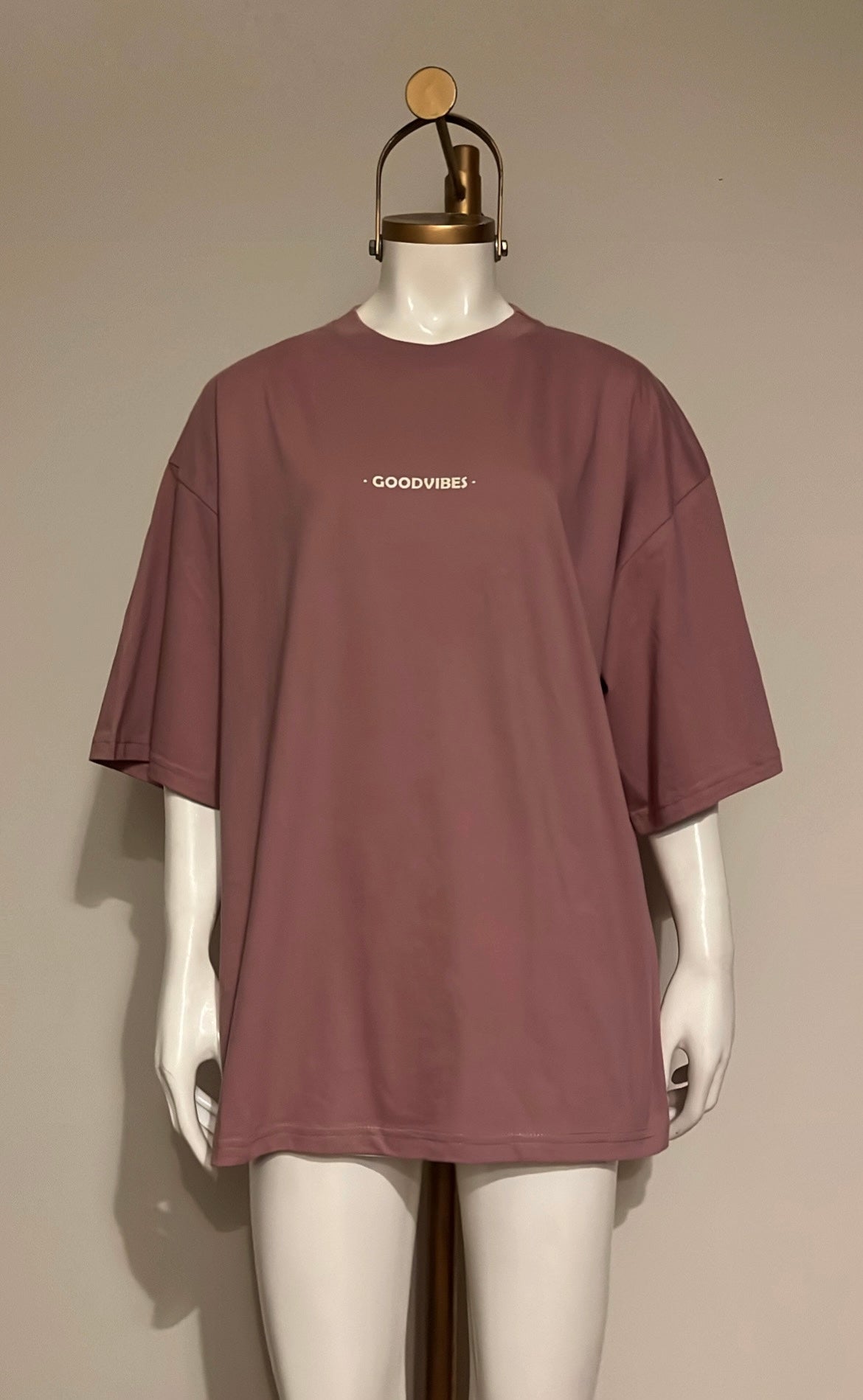OVERSIZED GOOD VIBES POLO