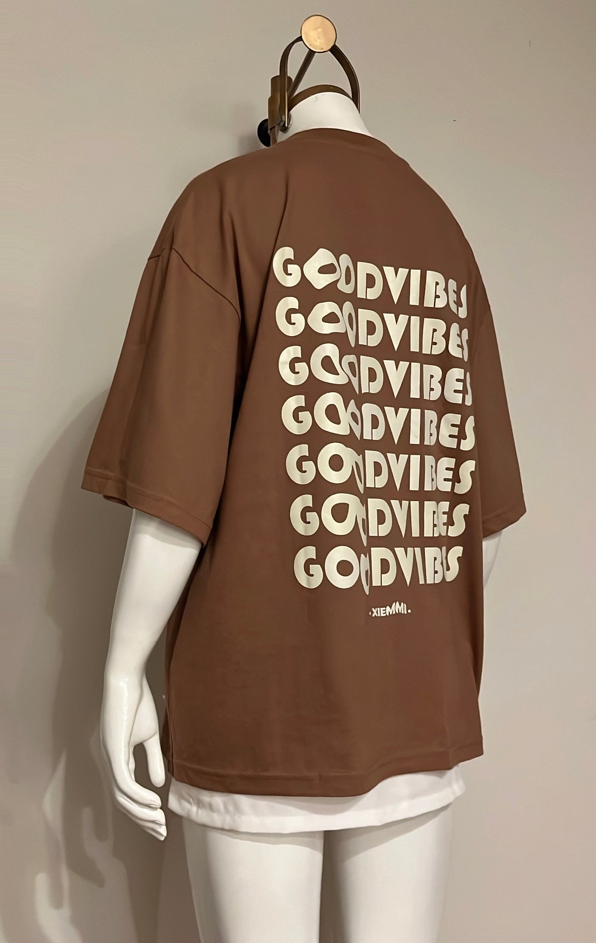 OVERSIZED GOOD VIBES POLO