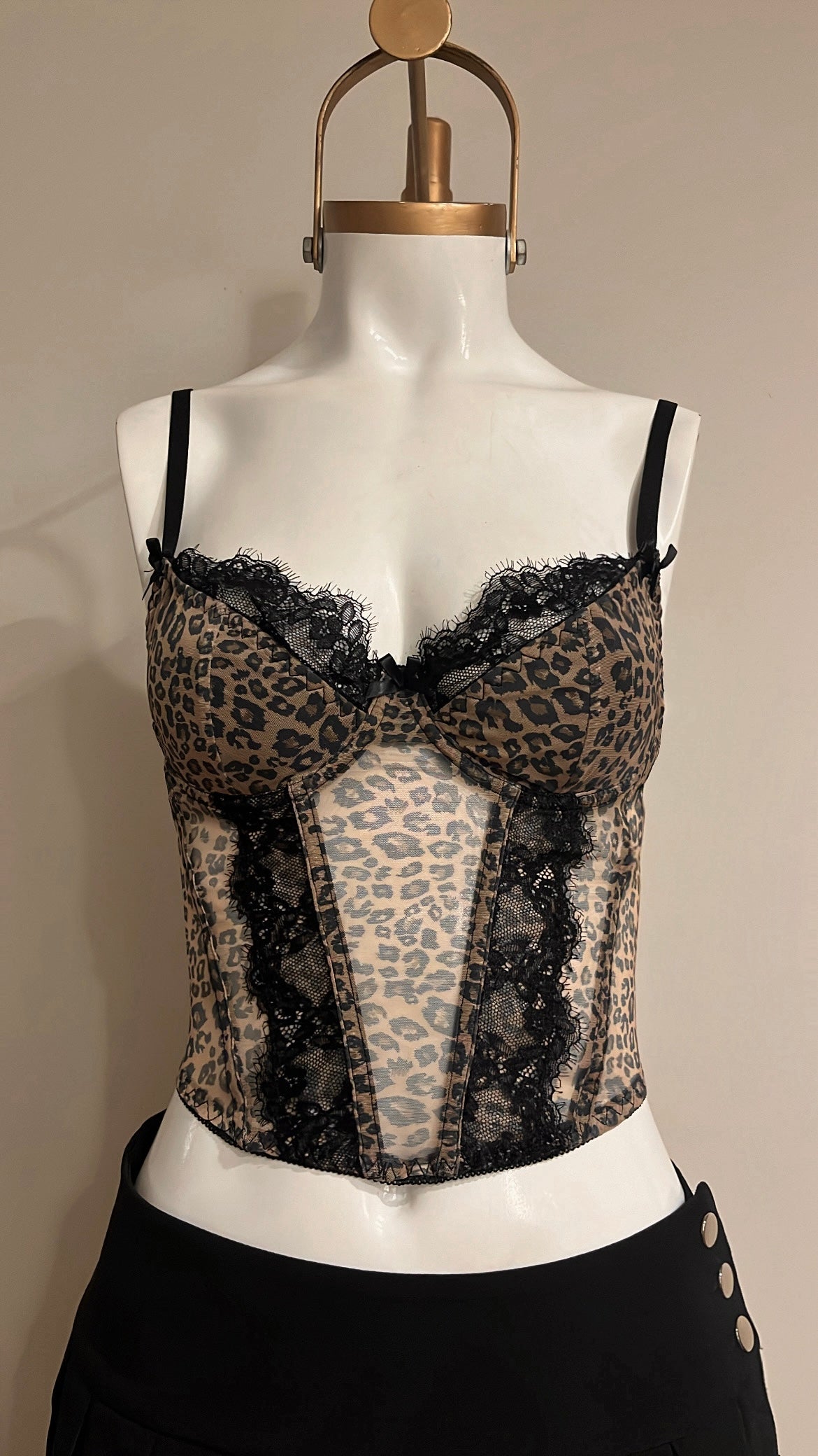 LEOPARD CORSET