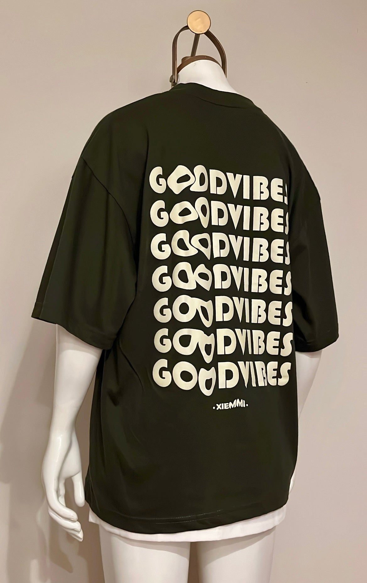 OVERSIZED GOOD VIBES POLO
