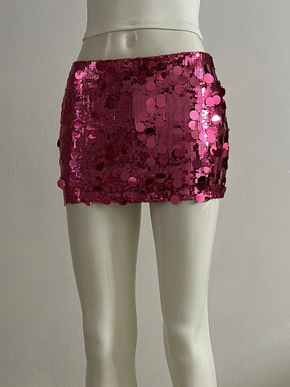 MINIFALDA SHINY TIRO BAJO