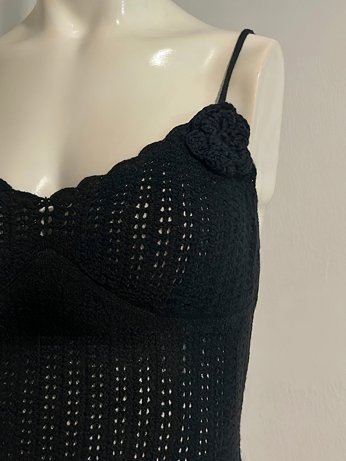 MINI VESTIDO TEJIDO CORAL