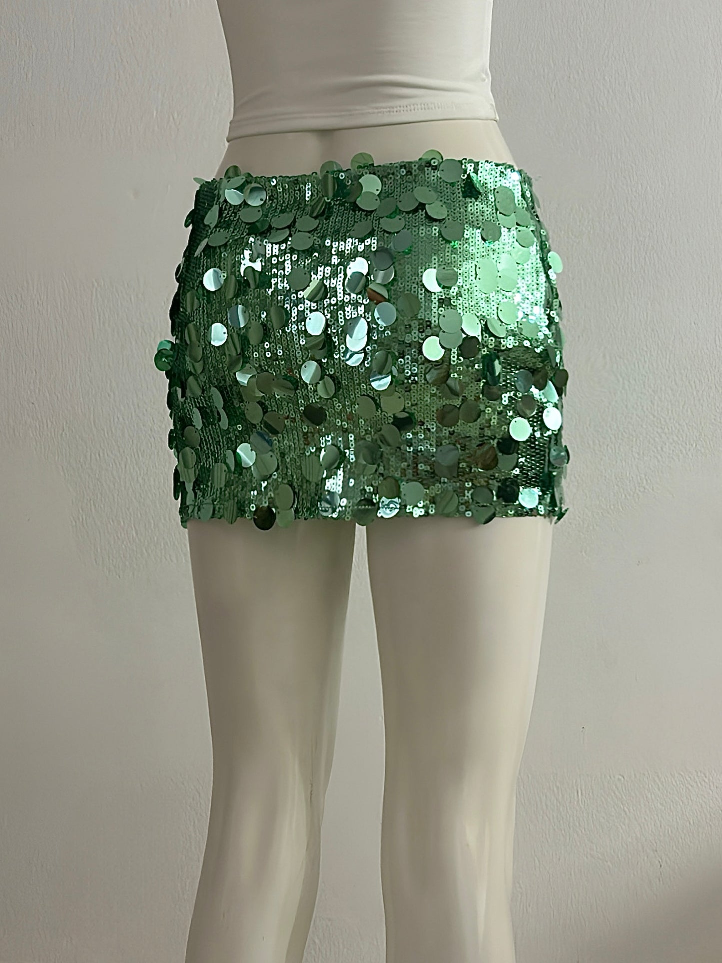 MINIFALDA SHINY TIRO BAJO