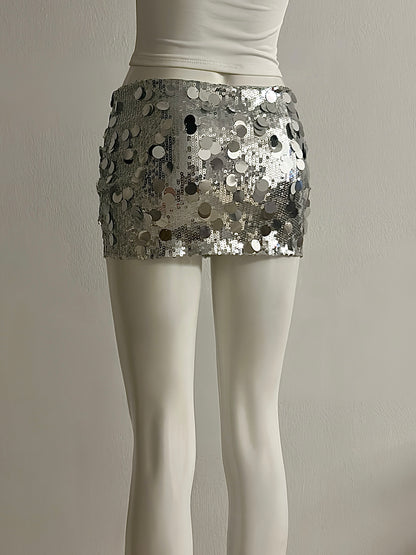 MINIFALDA SHINY TIRO BAJO