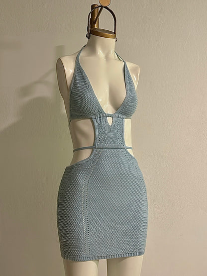 MINI VESTIDO TEJIDO KITTIE