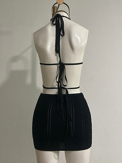 MINI VESTIDO TEJIDO KITTIE