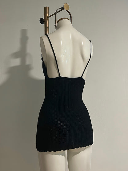 MINI VESTIDO TEJIDO CORAL