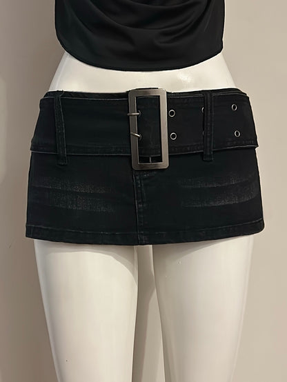 MINI FALDA SHORT BELT