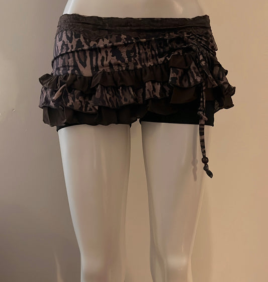 MINI SKIRT SLANT
