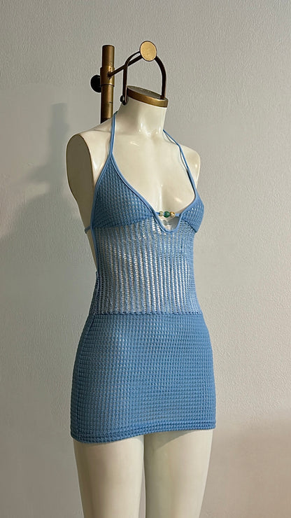 MINI VESTIDO TEJIDO MELINA