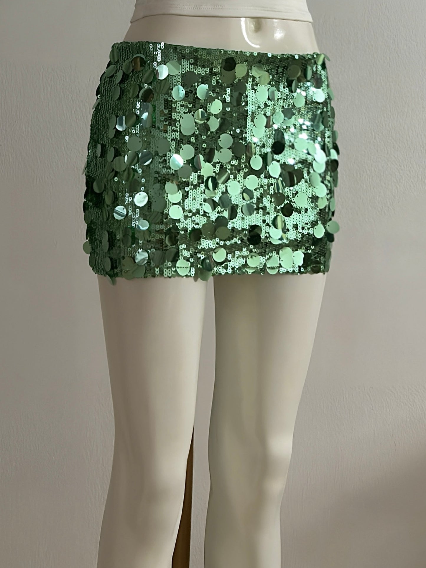 MINIFALDA SHINY TIRO BAJO