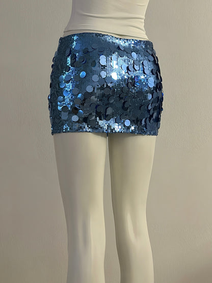 MINIFALDA SHINY TIRO BAJO