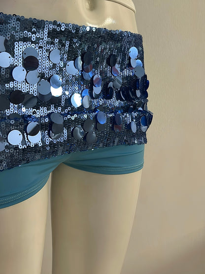 MINIFALDA SHINY TIRO BAJO
