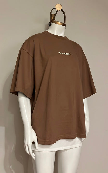 OVERSIZED GOOD VIBES POLO