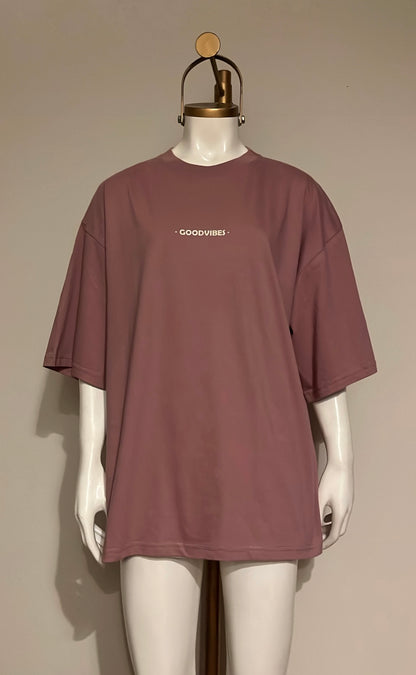 OVERSIZED GOOD VIBES POLO