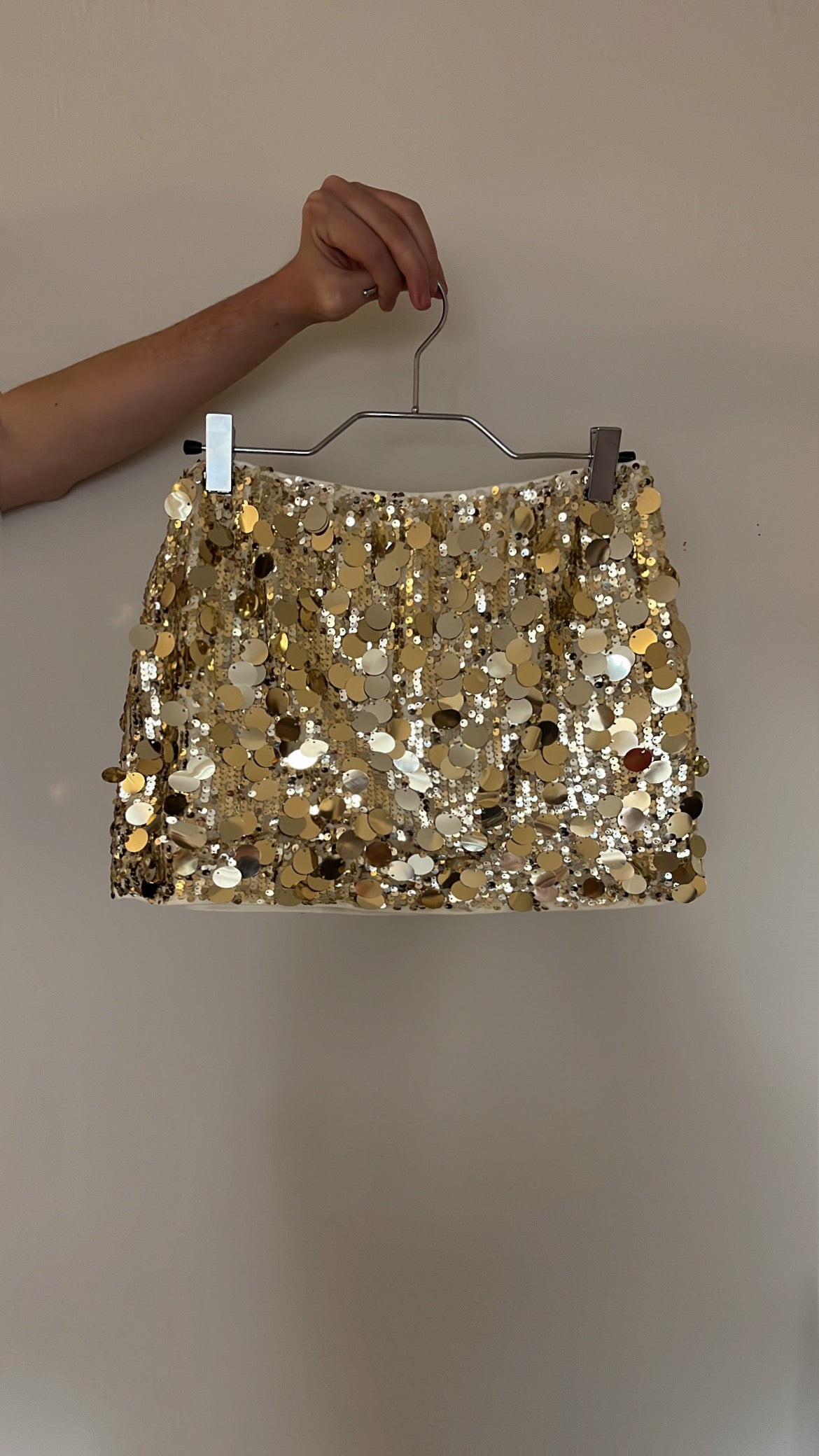 MINI SKIRT SHINY
