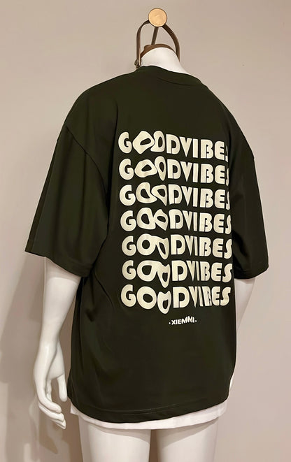 OVERSIZED GOOD VIBES POLO