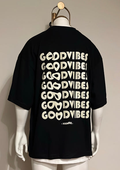 OVERSIZED GOOD VIBES POLO